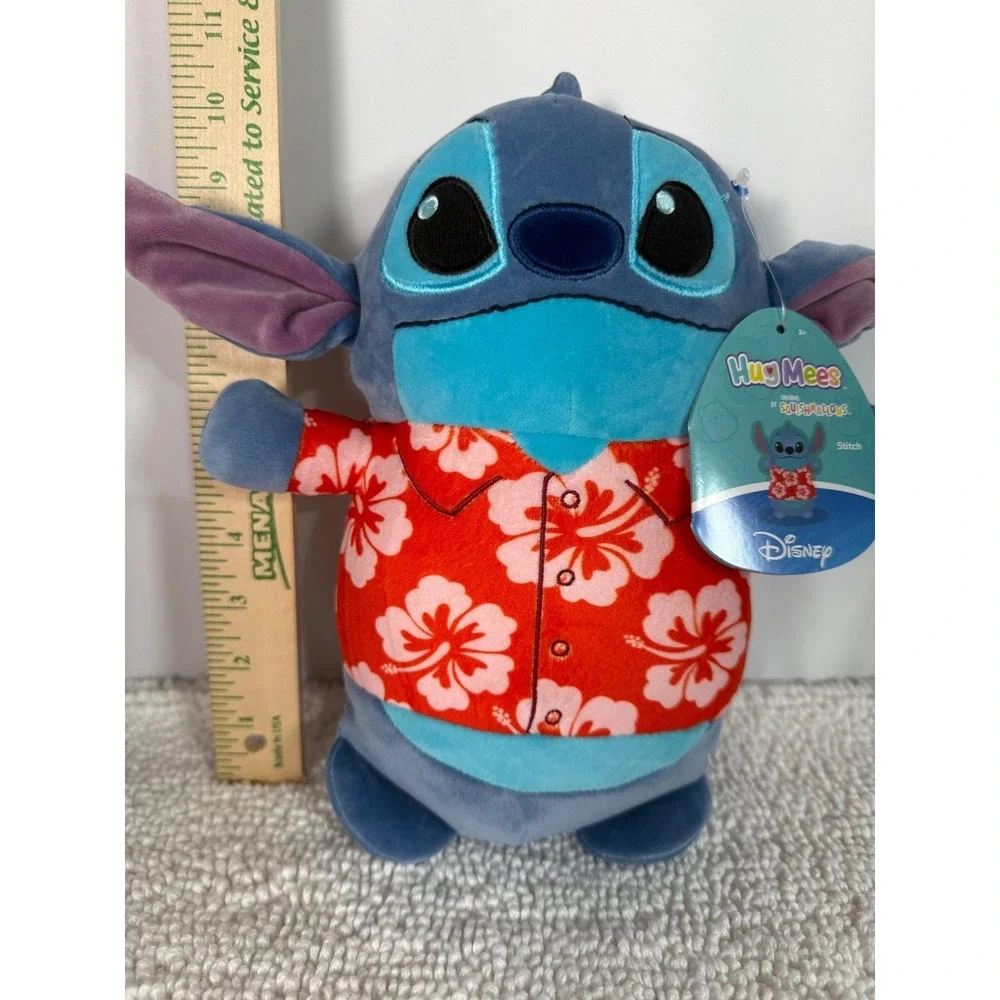 Disney Stitch Hug Meez‎ Squishmallows Plush Toy Wearing Hawaiian Shirt